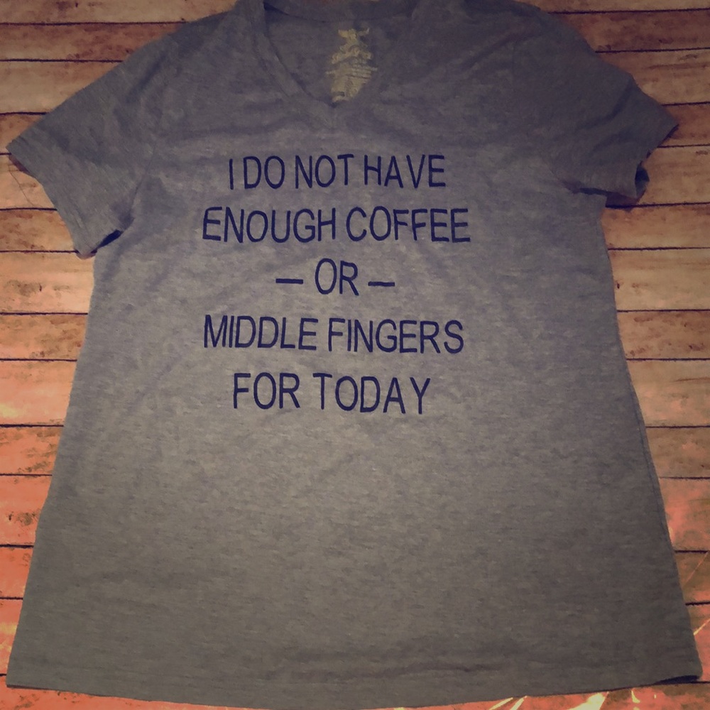 Etsy v-neck tee